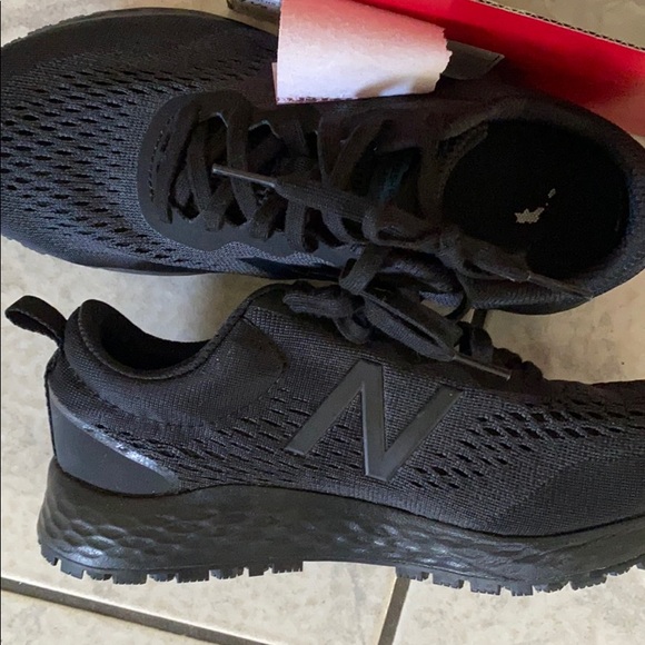 slip resistant new balance sneakers